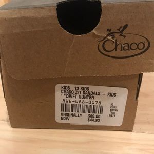 Kids Chaco Z/1 Sandals Size 13 Drift Hunter